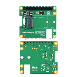 Raspberry Pi 5 Einbahn-PCI Express 2.0 Schnittstelle Gen2 Gen3 Modi Booten Pi5 von SSD-Erweiterungsplatten Raspberry Pi M.2 HAT+ - Product Image 2