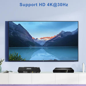 TESmart 2 Eingang 4 Ausgang HDMI Switch Splitter 2 X4 HDMI Matrix Unterstützung 4K 30HZ Unterstützung EDID CEC Video Switcher