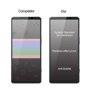 Đối với Sony Xperia 1 III Xperia 10 III IV Xperia 10 vi Full Bìa Tempered Glass bảo vệ màn hình chống cháy nổ điện thoại di động - Product Image 4