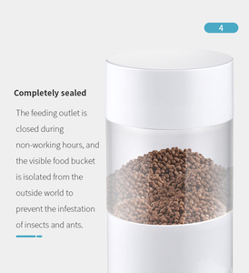 Aquarium <span class=keywords><strong>Feeder</strong></span> tự động hoàn toàn kín thông minh lập trình công suất lớn định lượng cho ăn dẫn màn hình điện kép - Product Image 2