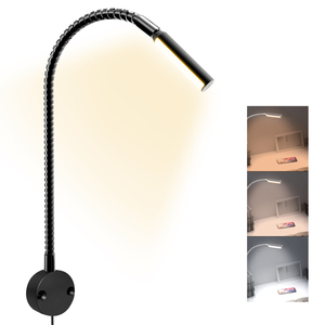 CE Certified LED Gooseneck Bed Reading Light 12V 24V Bed <strong>Lamp</strong> <strong>with</strong> Inner Touch <strong>Dimmer</strong> Sensor Switch - Product Image 2