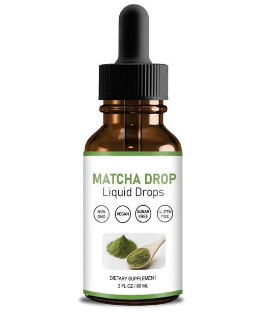 Private Label 60ml Keto Matcha Drops Matcha Green Tea Liquid Drops For Lipid Loss With Hot Sale