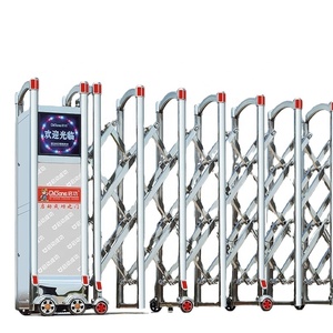 Cổng hàng rào có thể thu vào tự động cho drivewayaccordion cổng có thể thu vào cho cổng Loại sản phẩm nhà máy - Product Image 1