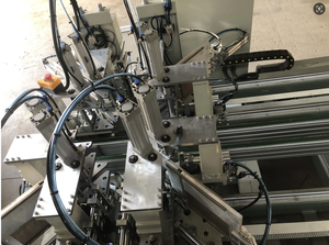 CNC Horizontal <strong>Manpower</strong>-Saving PVC Window Frame <strong>Welder</strong> Machine Four-Corner PVC Welding Machine