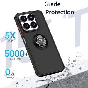 <span class=keywords><strong>2025</strong></span> yeni 360 ° dönen halka braket cep ZTE için telefon kılıfı akson 70 anti-parmak izi ve dayanıklı manyetik araç telefonu kılıfı