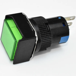 Interruttore quadrato rotondo rettangolare LA16 con interruttore a pulsante a Led 16MM - Product Image 3