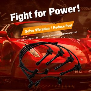 Bugi dây thiết lập Cáp đánh lửa chì cho TOYOTA Honda Nissan Ford Chevrolet BMW Mercedes-Benz ignitioncable - Product Image 4