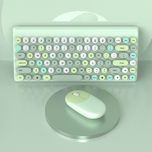 2.4G Wireless <strong>Keyboard</strong> and Mouse Set Colorful Tkl USB Interface Quiet Teclado for Home or Office <strong>Computer</strong> - Product Image 2