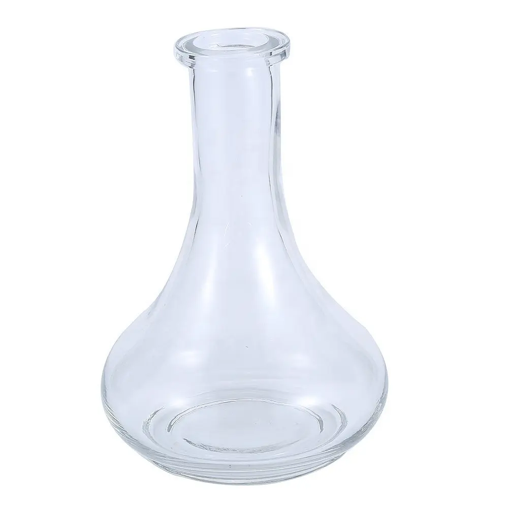Penjualan Stok Vas Kaca Transparan Kristal Hookah Rusia Shisha Dasar Chicha Botol Cachimba Vas Alpha