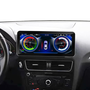 12.3インチタッチスクリーンAndroidカーマルチメディアプレーヤーDSP機能SDカード接続CarplayオーディオGPSステレオラジオアウディQ5 - Product Image 1