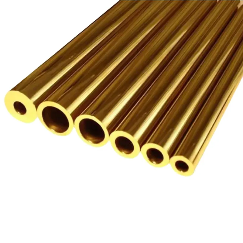 China Manufacture Straight Square/Round/Rectangular Copper Tube Pipe Brass Tube Pipe