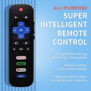 Neue RK TV Smart Fernbedienung Ersatz 433MHz Frequenz ABS Material LED Typ Netflix YT Tasten Rolling/Learning Code - Product Image 5