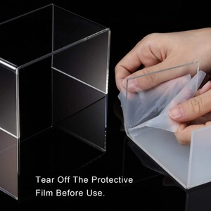 2025 Anti-Corrosion Clear Acrylic <strong>Display</strong> Risers 3 Size <strong>Steps</strong> <strong>Display</strong> Stand for Figures Buffet Showcase <strong>Display</strong> Shelf Model