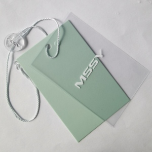 WD-Clothing Labels Tela de algodón para ropa Etiquetas colgantes personalizadas String Loop Etiquetas colgantes personalizadas para ropa Marca con logotipo - Product Image 6