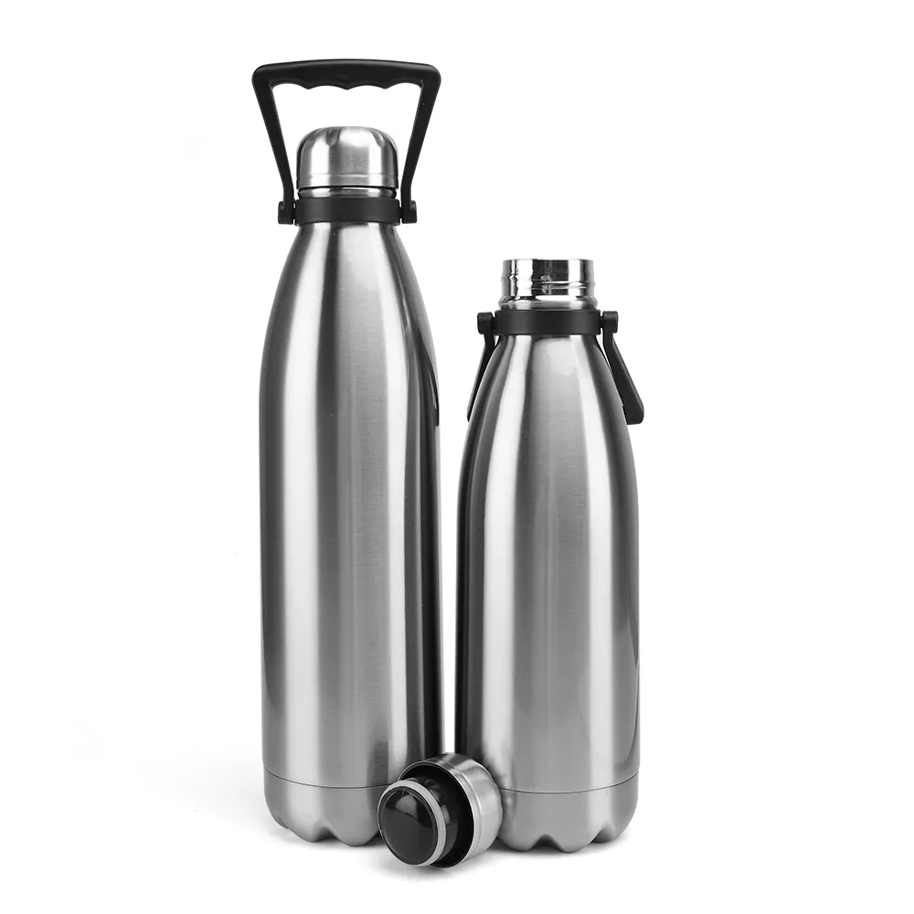 2023 Custom Double Wall Stainless Steel Insulated Water Bottle Thermoses Sports Cola Bottle