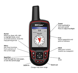 Ucuz GNSS Alıcı Deniz El GPS 3-aks Elektronik Pusula - Product Image 2