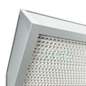 热卖HEPA带分离器深褶Hepa空气过滤器工业H13 H14 HEPA过滤器 - Product Image 4