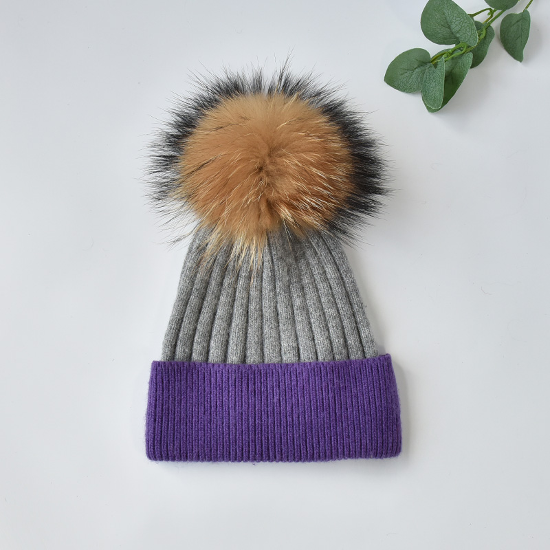 Medium gray and Purple
