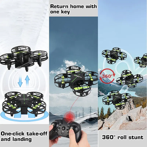 2,4 GHz pequeña Radio Control Drone Mini RC aviones de juguete Drone para niños y adultos - Product Image 6