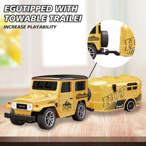 ホットセール1:64スケールのモンスタートラックライト付きリモートコントロールカー2.4Ghz RCミニ合金車スピードミニトラック子供用大人用