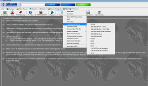 Software diagnostico di trasmissione Premium Allison DOC con file di dati Gen 5 e programmazione V2024.11 - Product Image 6