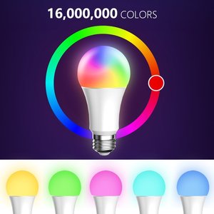 Smart Home <strong>Lights</strong> APP Control Dimmable Multicolored Color Changing Rgbw E27 Smart LED <strong>Light</strong> Bulbs - Product Image 3