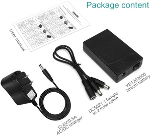 工厂电动工具廉价锂离子电池定制12V OEM输出输入DC 18650电池3000mAh