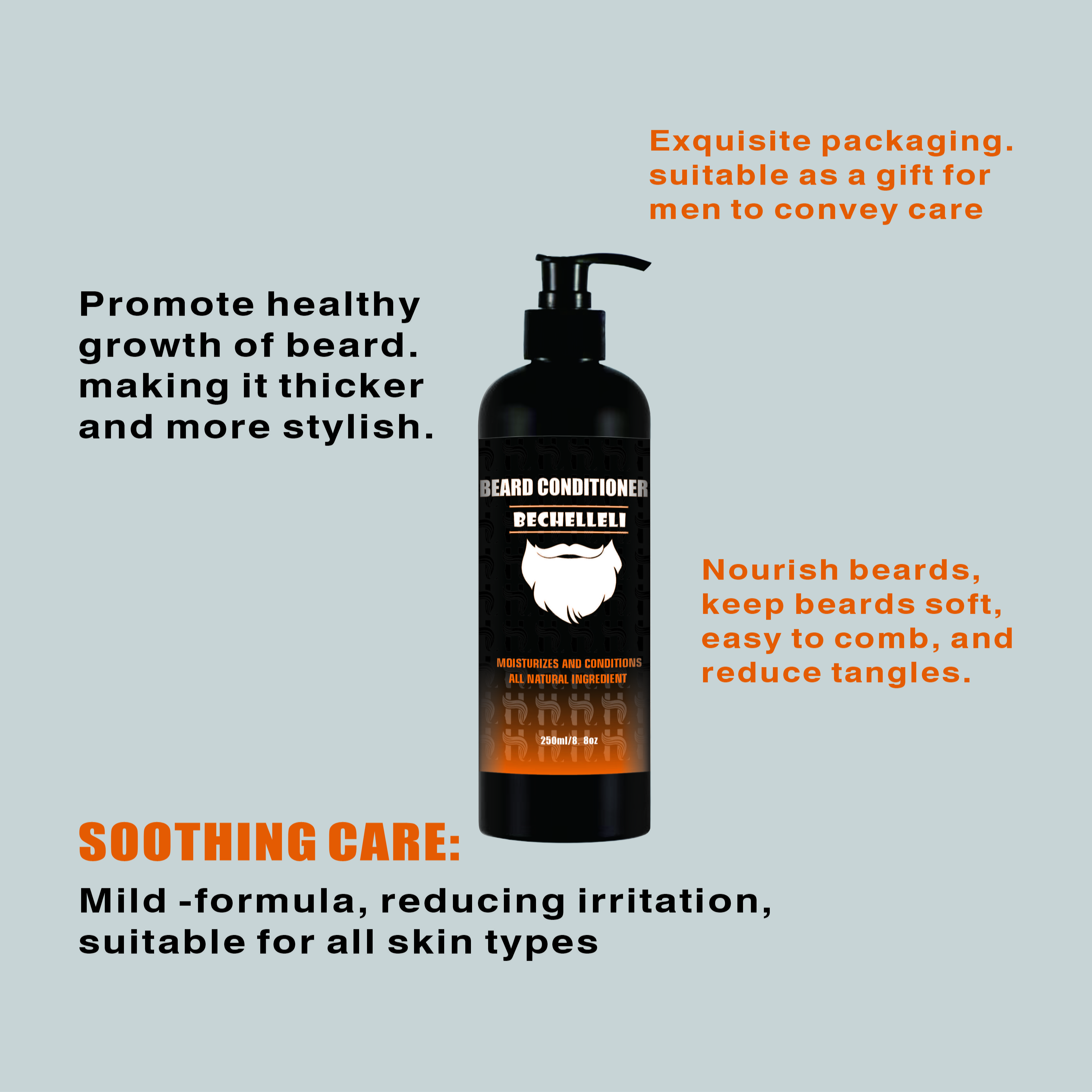 250 ml de lavage pour barbe