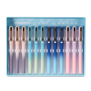 Nhiệt xóa được đài phun nước bút nhà máy trực tiếp mực đầy màu sắc cho sinh viên viết thực hành thư pháp lỏng bao bì bán buôn - Product Image 5