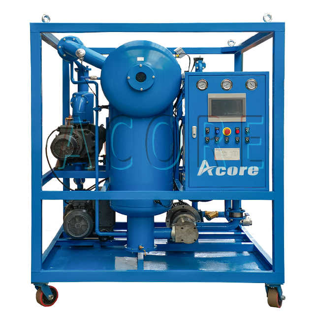 Eenvoudig Bewegende Transformator Olie Dehydrator Apparatuur Olie Hoge Kwaliteit Centrifugermachine