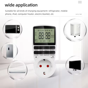 Elektronische digitale Timer-Schalter buchse Küchen-Timer-Steckdose Programmier bare Timing-Buchsen steuerung 220V EU US UK AU-Stecker - Product Image 3