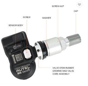 2024 433 MX-sensor TPMS a pressione dei pneumatici programmabile da 315mhz - Product Image 2