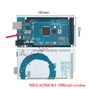 MEGA 2560 R3 ATmega2560-16AU CH340G Pro Mini Mega ESP8266 WiFi AVR TYPE-C USB Core scheda di sviluppo MEGA2560 R3 per Arduino