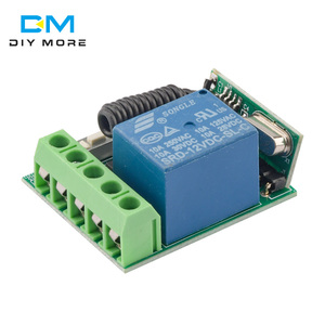 DC12V 10A 315/433MHz 1 Channel <strong>Wireless</strong> <strong>Relay</strong> RF Remote <strong>Control</strong> Switch Receiver - Product Image 1
