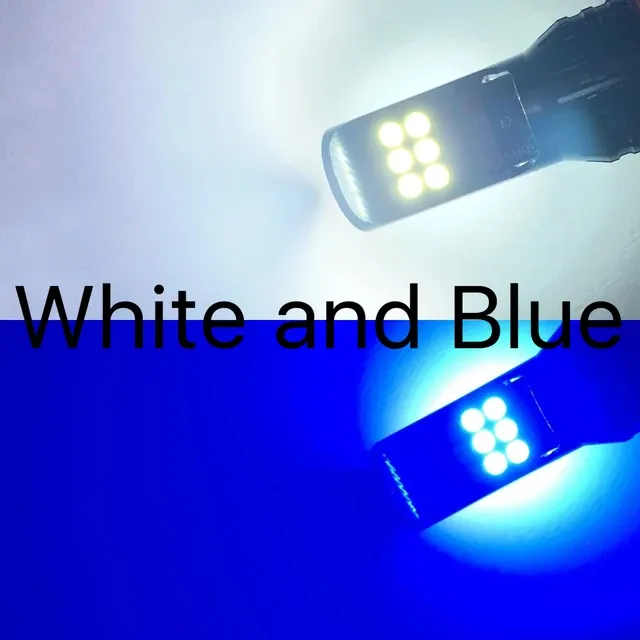 Blanco + azul