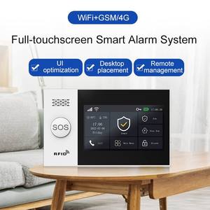Sistema de alarma de seguridad para el hogar de nueva edición con Tuya App 4G/WIFI Material ABS SMS Prompt y alerta telefónica - Product Image 2