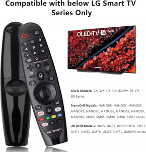 Per LG Smart TV telecomando di ricambio universale UHD OLED QNED funzione di puntatore vocale in plastica include apprendimento fisso - Product Image 5