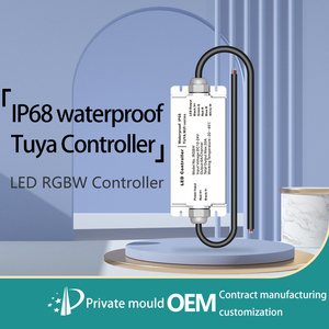 Controller led rgbw tuya smart control wifi 12v 24v 6a 4 canali 576w ce rohs rgbw impermeabile ip68 smd5050 controller strisce led - Product Image 2