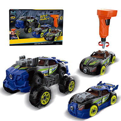 Electric drill three-in-one black-modified off-road bugatti