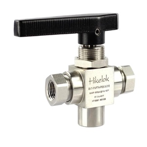 Swagelock Loại Nhà Máy Giá 1000 đến 6000 PSI 316 SS bóng van nén Ống phù hợp - Product Image 3