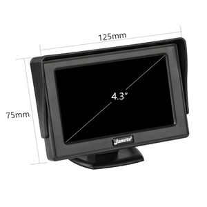 Monitor de coche Pantalla de 4,3 pulgadas o 5 pulgadas para cámara de visión trasera inversa TFT LCD PAL NTSC pantalla HD Digital Color Monitor de respaldo - Product Image 2
