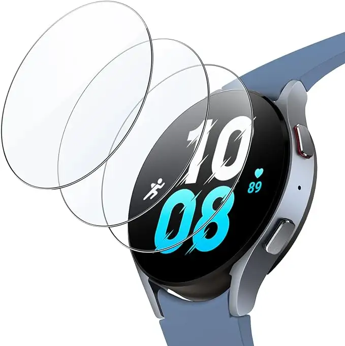 Оптовая продажа, прозрачное закаленное стекло для Samsung Galaxy Watch 6/5/4, Классический Полный протектор 40/44/45/43/47 мм