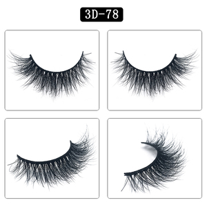 Wholesale 3d Vegan Faux <strong>Mink</strong> <strong>Lashes</strong> Synthetic <strong>3</strong> d False Eyelash with Customize Packaging - Product Image 4
