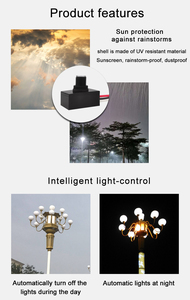 Interruptor de sensor de luz fotoeléctrica AC105-305V, sensor de luz LED de calle, impermeable, automático, IP65 - Product Image 4