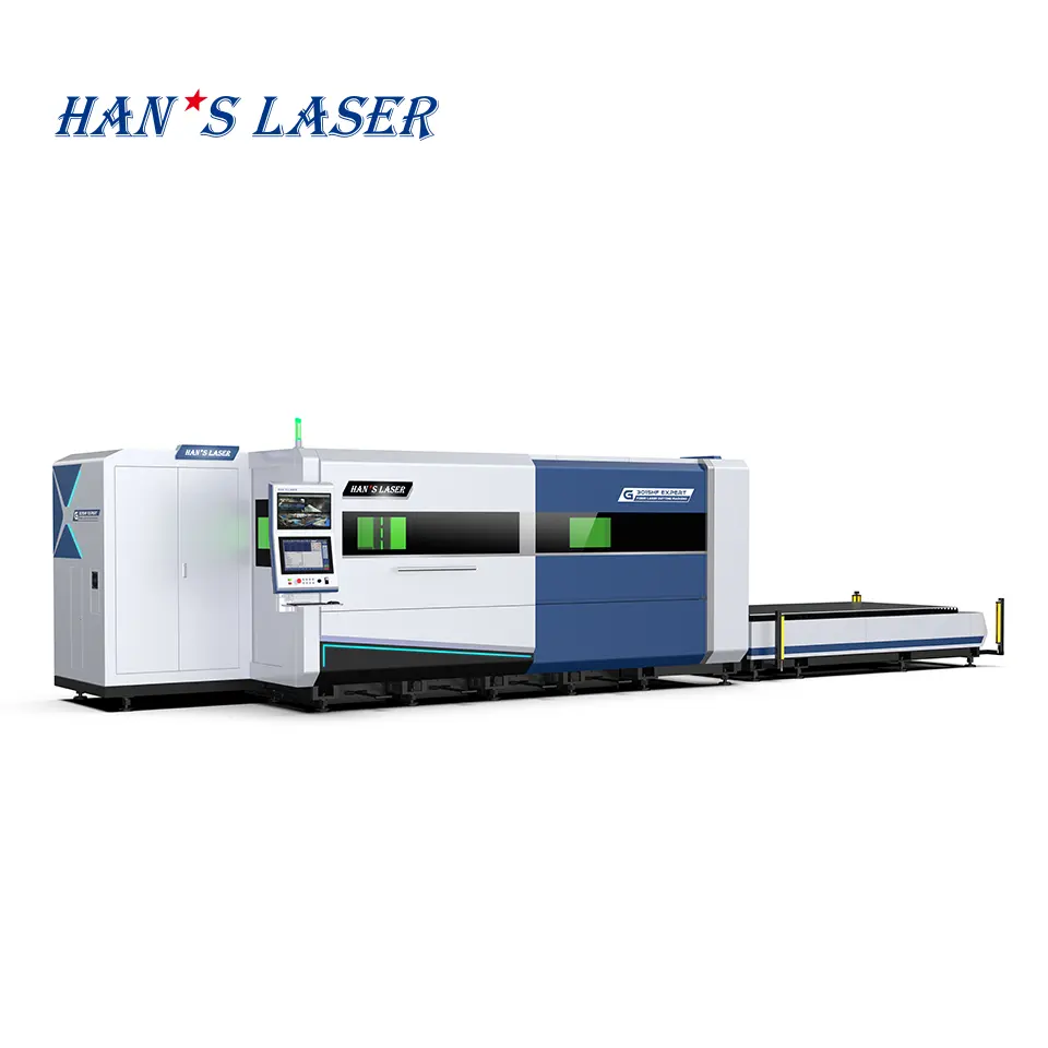 Han's brand fiber laser cutting machine HF Expert series metal sheet fabrication 3D automatic 6kw-60kw 20kw 30kw 40kw 50kw