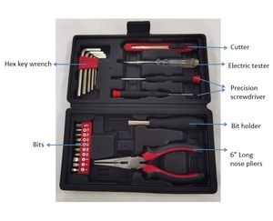 22pcs Multifunction Home DIY <strong>Tool</strong> <strong>Kit</strong> Promotion <strong>Tool</strong> <strong>Kit</strong> Small <strong>Tool</strong> <strong>Kit</strong> - Product Image 1