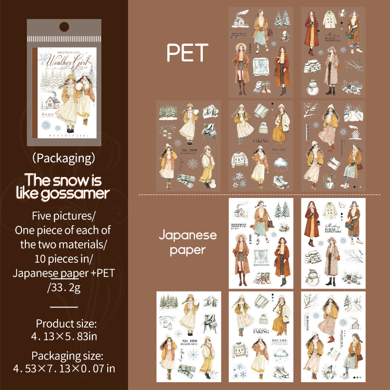 B Nieve como un velo