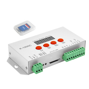 Ws2811 ws2812b ha condotto la striscia regolatore k1000 t1000 pixel sd card ha condotto il regolatore - Product Image 3