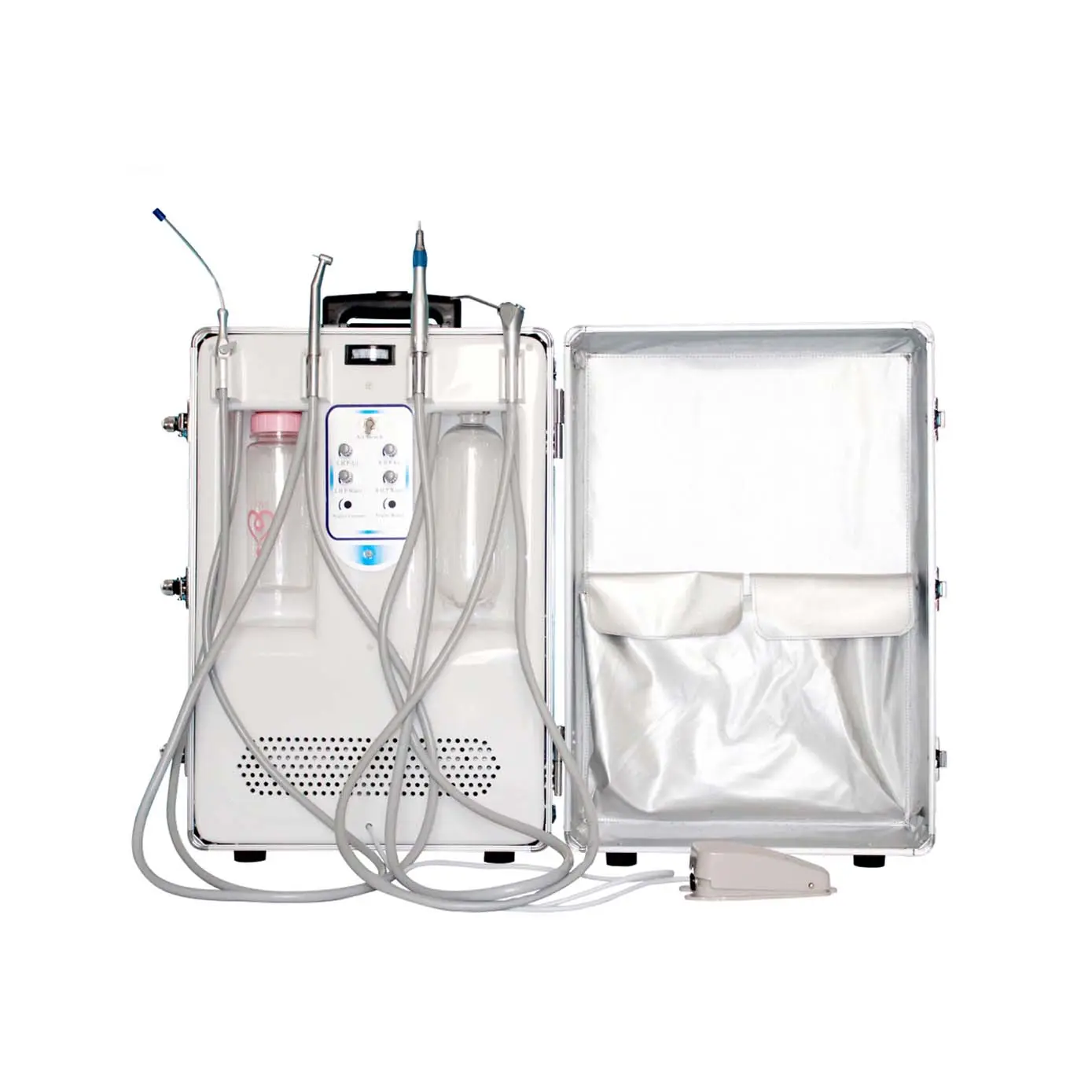 Newest Top Selling Super Dental Portable Mobile Mini Chair Unit EquipmentとMin Air Compressor