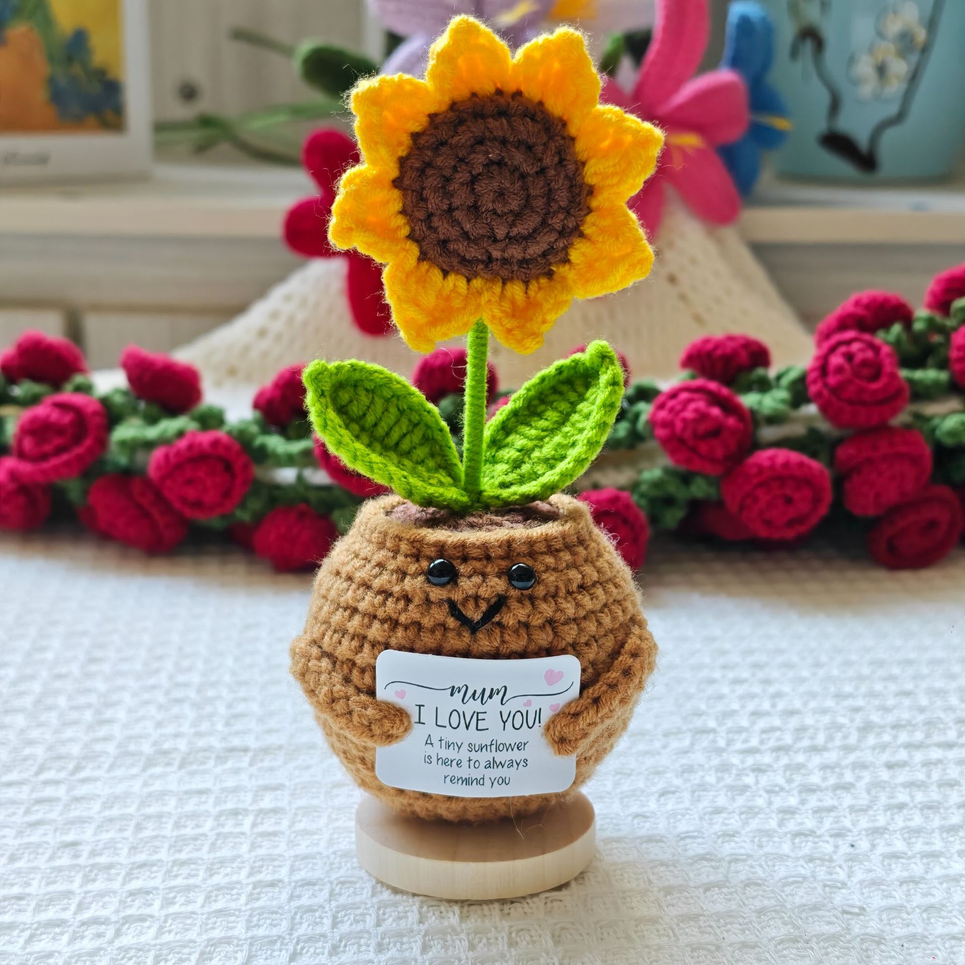 Sunflower (without wooden base)-2